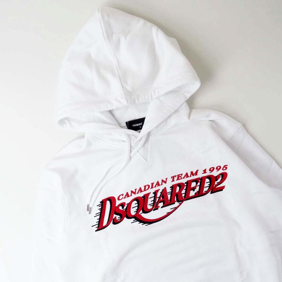 DSQUARED2（ディースクエアード） S74GU0782 ロゴ プリント プル