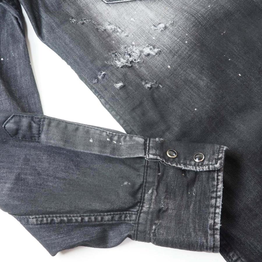 DSQUARED2（ディースクエアード） S71DM0700 ダメージ加工 スタッズ 