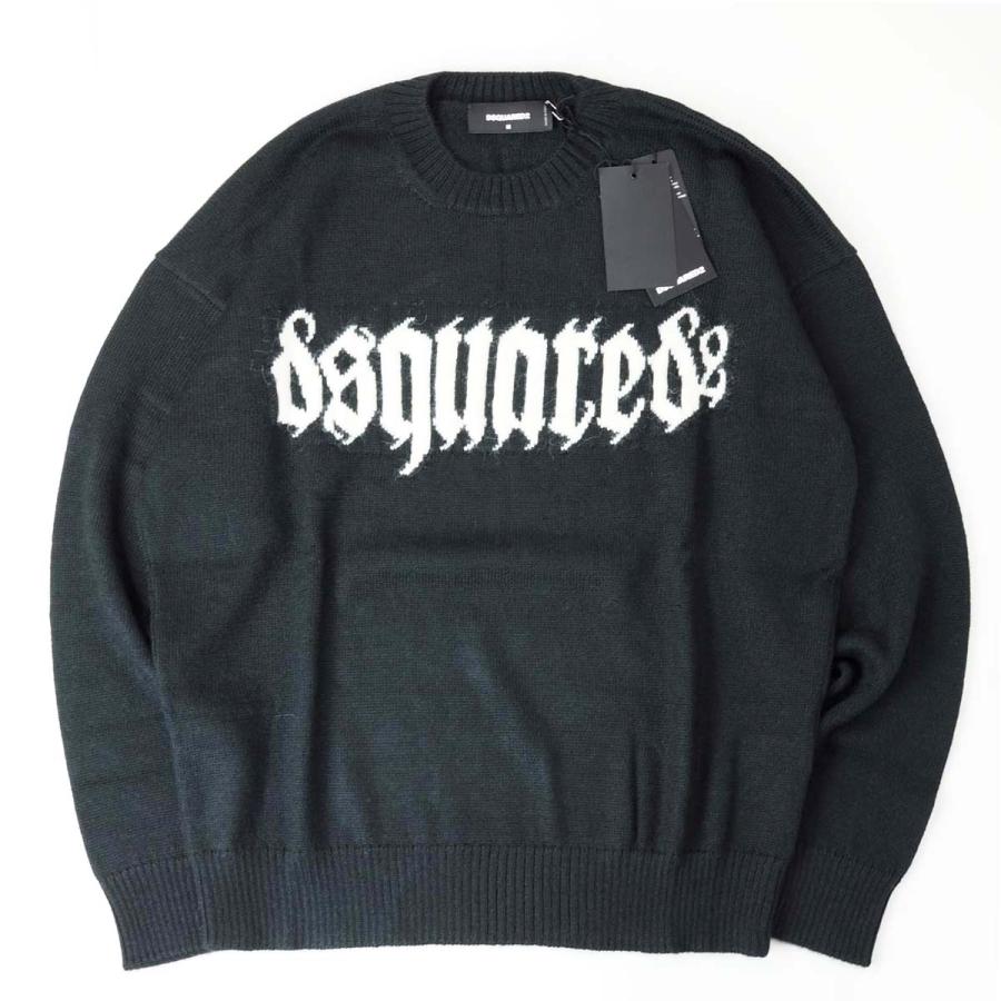 DSQUARED2（ディースクエアード） S74HA1416 メンズ ロゴ アルパカ混 