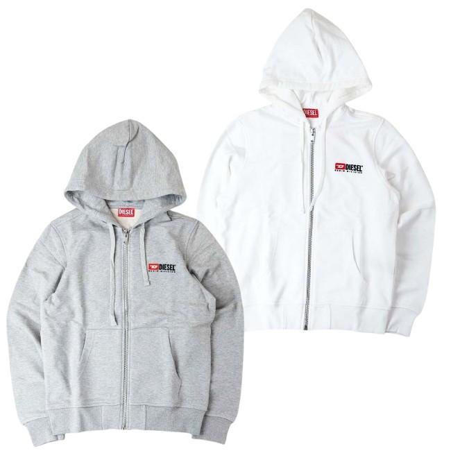 最終価格 DIESEL S-GINN-HOOD-ZIP ジップパーカー Ｓサイズ DIESEL（ディーゼル） S-GINN-HOOD-ZIP-DIV メンズ フルジップ ロゴ