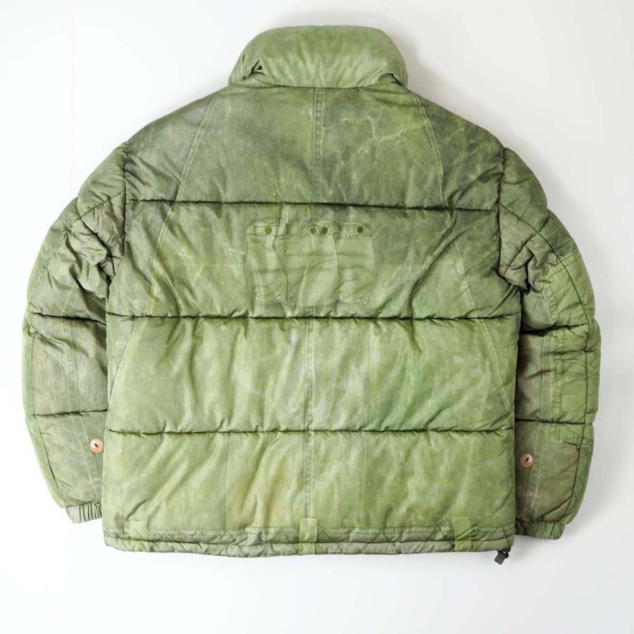 DIESEL（ディーゼル） W-ROLFFUS 転写 加工 中綿 ダウンジャケット