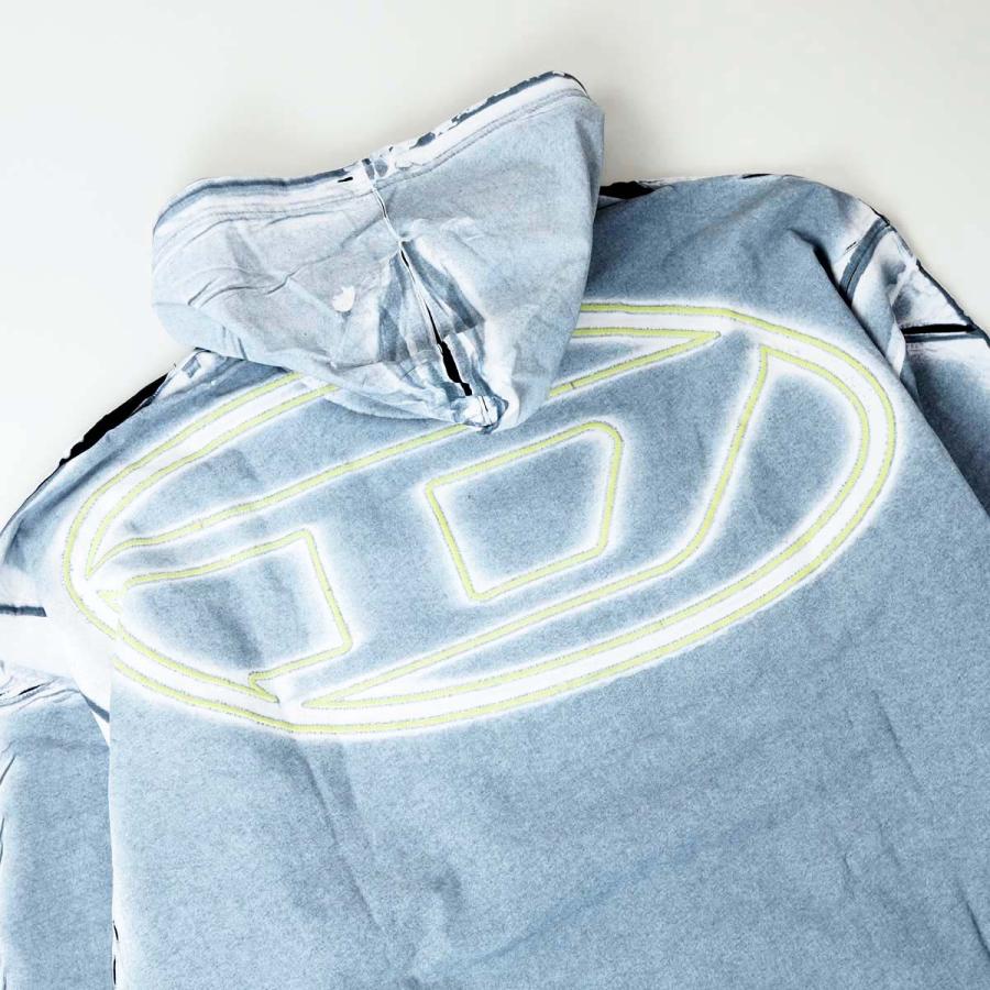 DIESEL（ディーゼル） T Ox Hood コーティング加工 オーバルD ロゴ