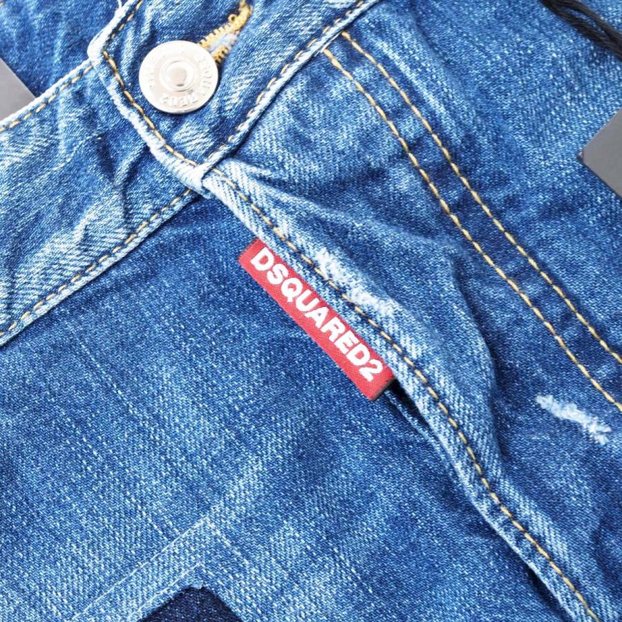 DSQUARED2（ディースクエアード） TIDY BIKER S71LA0892 ダメージ加工