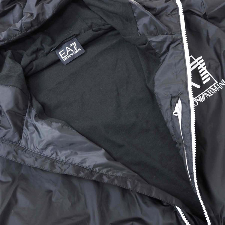 EA7 EMPORIO ARMANI アルマーニ メンズ ロゴ ナイロン フーデッド