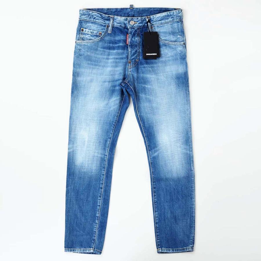 DSQUARED2（ディースクエアード） SKATER S74LB1612 ウォッシュ デニム