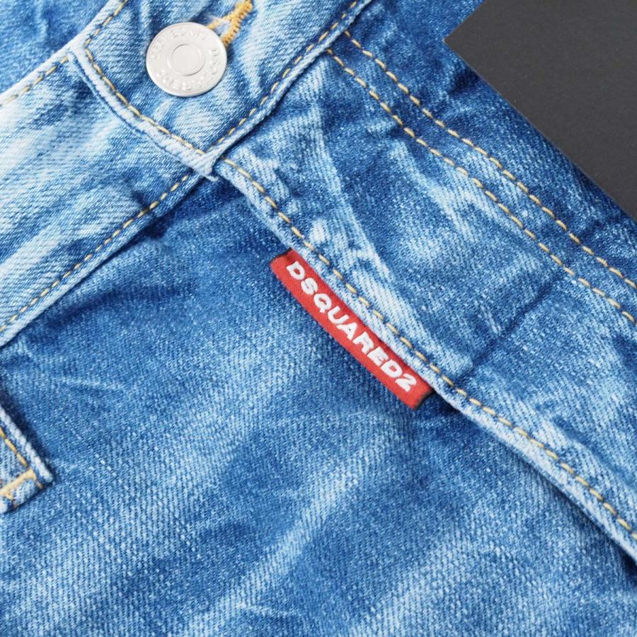 DSQUARED2（ディースクエアード） SKATER S74LB1612 ウォッシュ デニム
