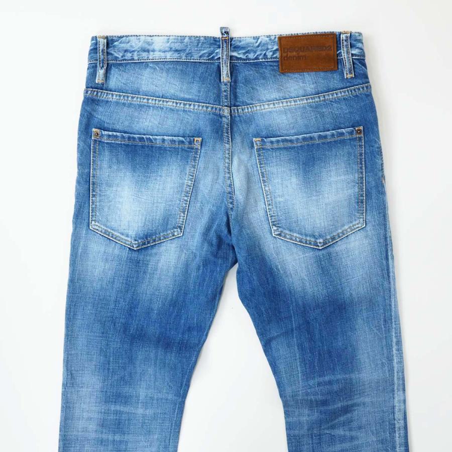 DSQUARED2（ディースクエアード） SKATER S74LB1612 ウォッシュ デニム