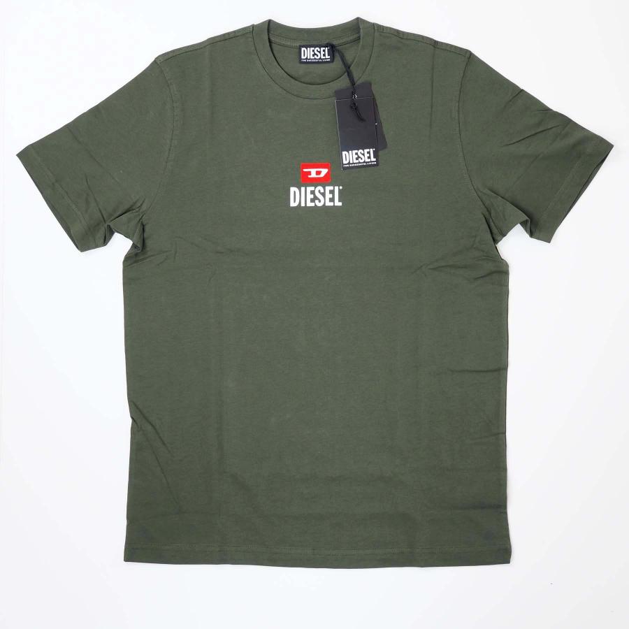 DIESEL（ディーゼル） T-JUST-SMALL-NEW LOGO メンズ 半袖 ロゴ T