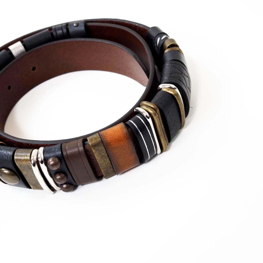 DIESEL（ディーゼル） 本革 マルチデザイン ヴィンテージ レザーベルト