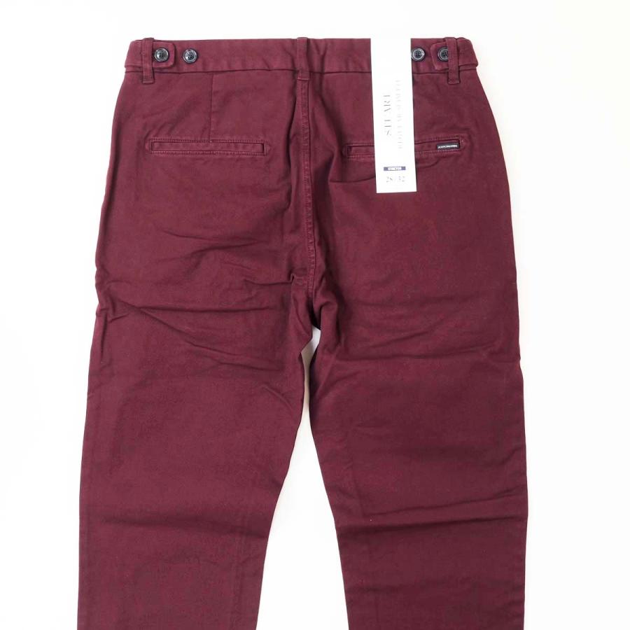SCOTCH & SODA STUART メンズ スリム テーパード ストレッチ パンツ ボルドー | SCOTCH＆SODA | 04