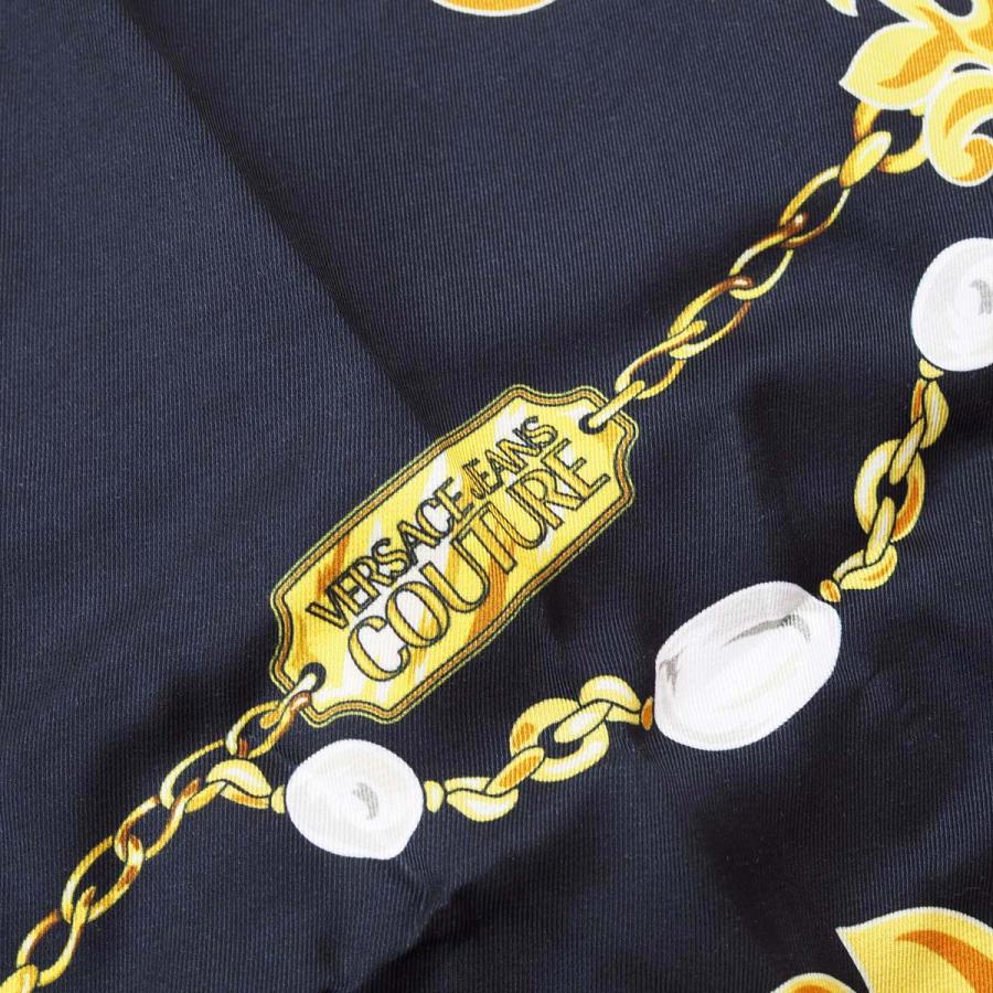 VERSACE JEANS COUTURE ヴェルサーチメンズ バロック チェーン 総柄
