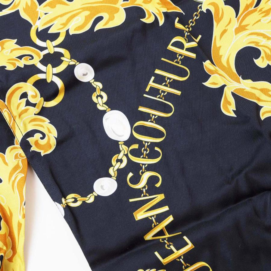 VERSACE JEANS COUTURE ヴェルサーチメンズ バロック チェーン 総柄