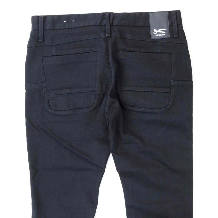 DENHAM（デンハム） RAZOR TAILOR メンズ ストレッチ スリム ブラック