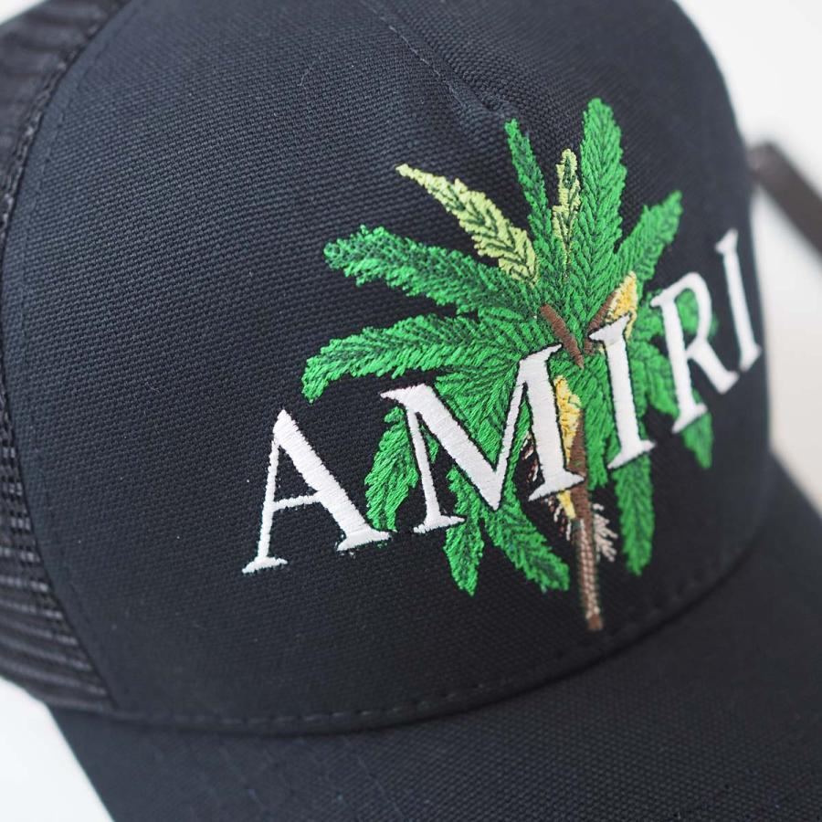 AMIRI（アミリ） メンズ ブランドロゴ 刺繍 メッシュ トラッカー