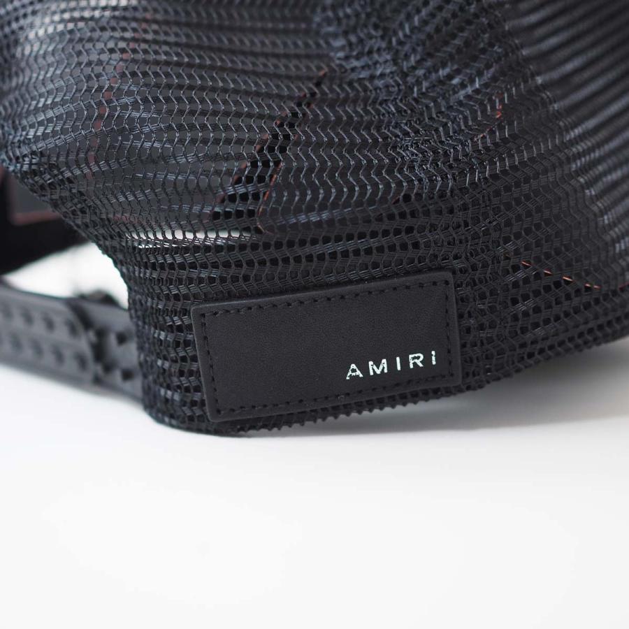 AMIRI（アミリ） メンズ ブランドロゴ 刺繍 メッシュ トラッカー