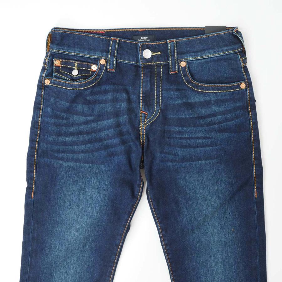 HB True デニム TRUE RELIGION（トゥルーレリジョン） RICKY バックステッチ ダーク