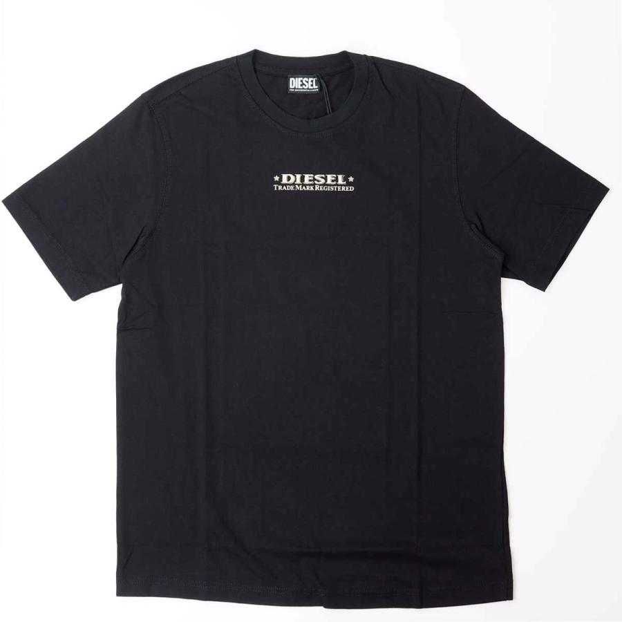 DIESEL ディーゼル T-JUST-L4 メンズ バック ロゴ プリント 半袖 Tシャツ | DIESEL | 06