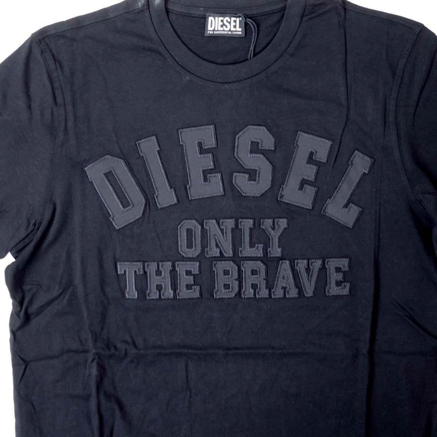DIESEL ディーゼル T-JUST メンズ ヴィンテージ ロゴ ワッペン 半袖 Tシャツ | DIESEL | 02