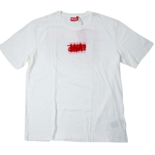 DIESEL ディーゼル T-JUST-N4 メンズ ロゴ プリント 半袖 Tシャツ | DIESEL | 04