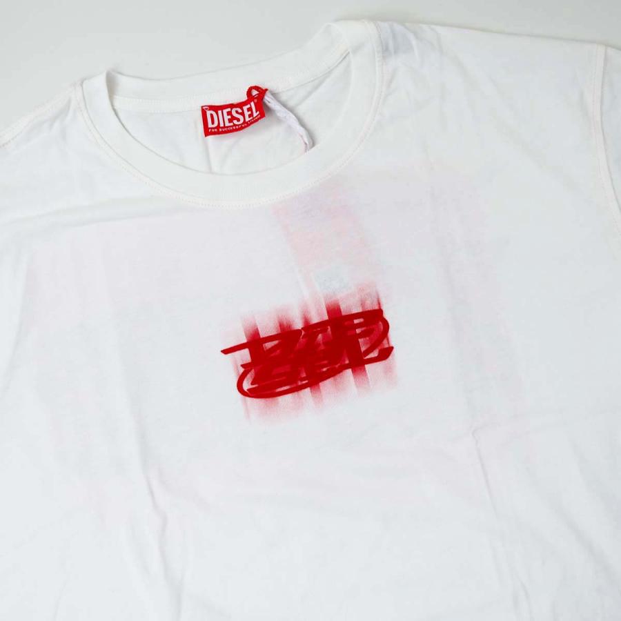 DIESEL ディーゼル T-JUST-N4 メンズ ロゴ プリント 半袖 Tシャツ | DIESEL | 06