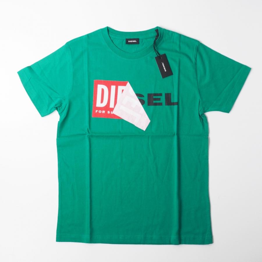 diesel green t shirt