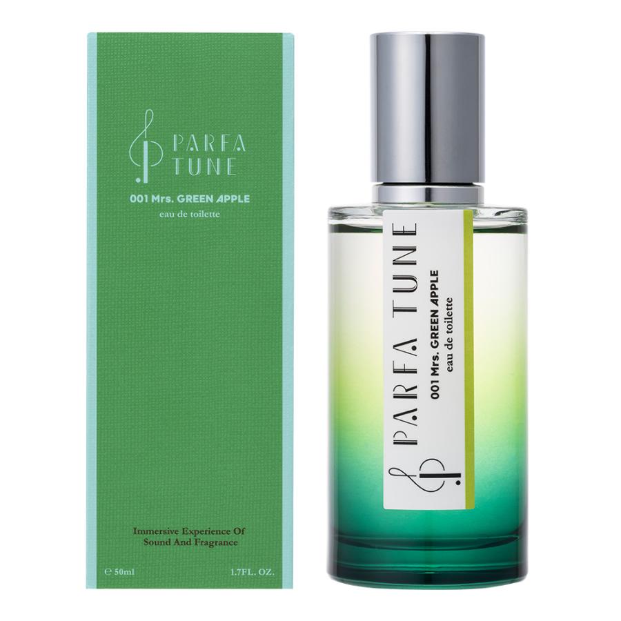 パルファチューン 001 Mrs.GREEN APPLEパッケージ