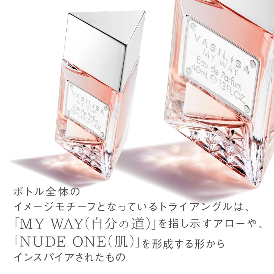 【公式】ヴァシリーサ マイウェイ ヌードワン オードパルファム 40ml 全2種類 女性用 香水 フレグランス レディース　バニラ　シトラス｜fitsonlinestore｜05