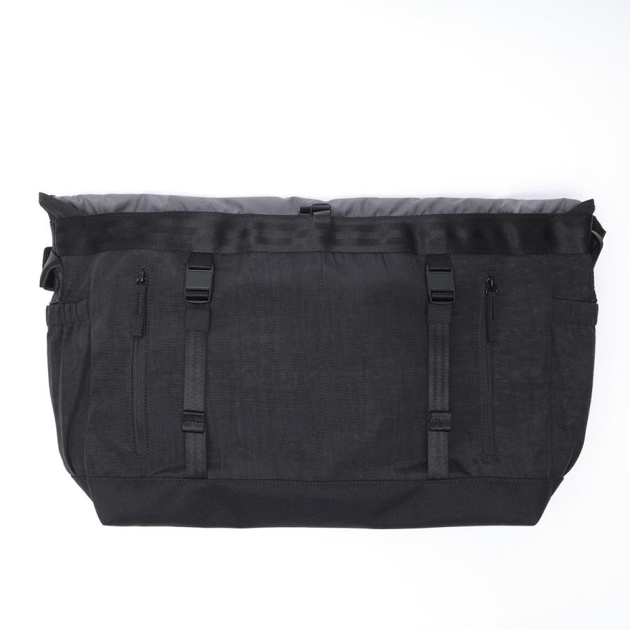 CHROME（クローム） COURIER FLAP MSNGR 6L - BLACK CRINKLE JP242BKCK 