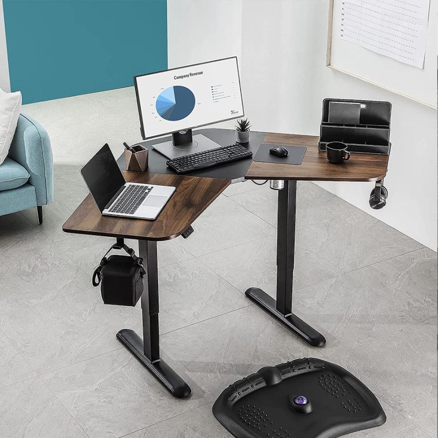 送料無料 電動昇降式デスク RELAXWORK 【新品】電動 パソコンデスク