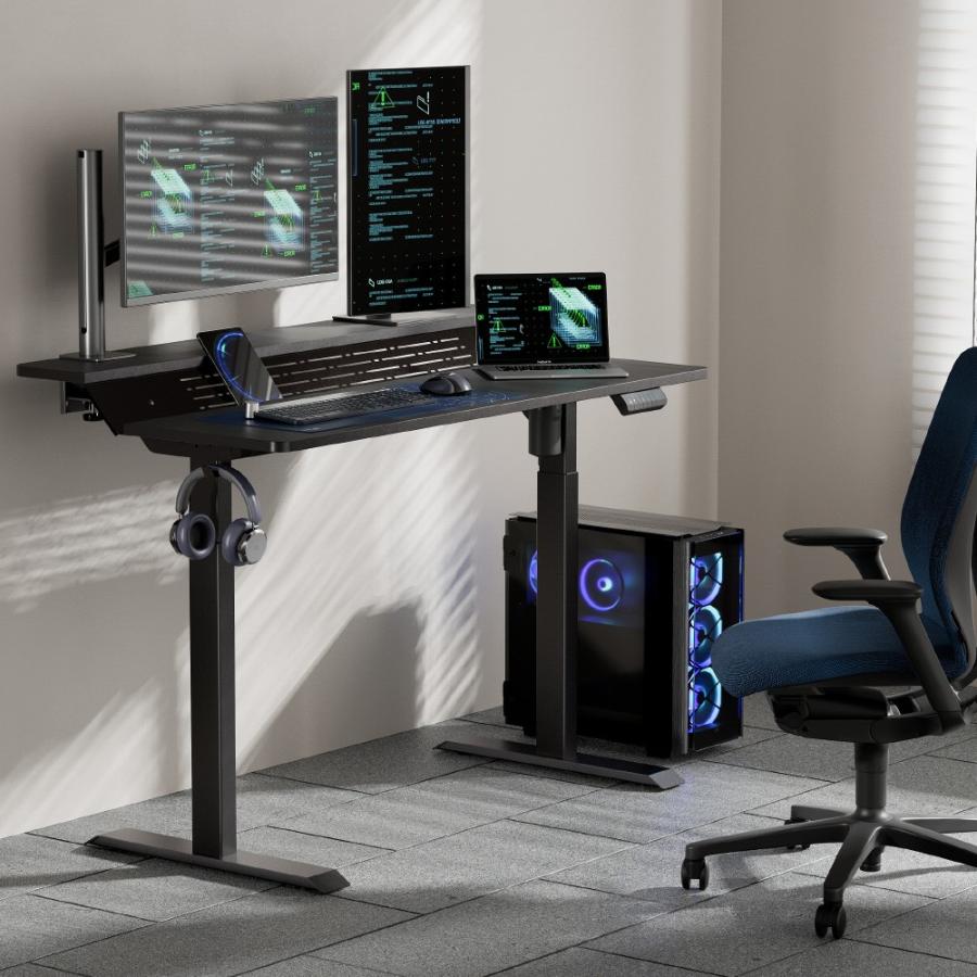 Fenge スタンディングデスク 電動式 昇降デスク パソコンデスク Amazon | Fenge 電動昇降デスク スタンディングデスク 昇降式テーブル