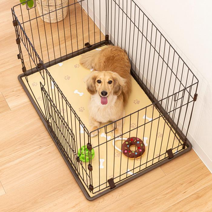 オカ ラクペトモ ケージマット 1枚 約65 90 ペット 犬 猫 滑り止め付き カットできる 防水 傷防止 汚れ防止 ペットガーデン紀三井寺 Yahoo 店 通販 Yahoo ショッピング
