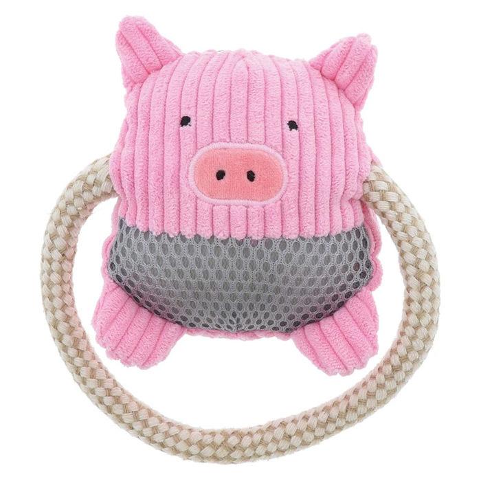 犬用おもちゃ アドメイト ふわふわデンタルロープぬいぐるみ ぶた 超小型犬 小型犬 デンタルトイ かわいい ブタ 笛入 ペットガーデン紀三井寺 通販 Yahoo ショッピング