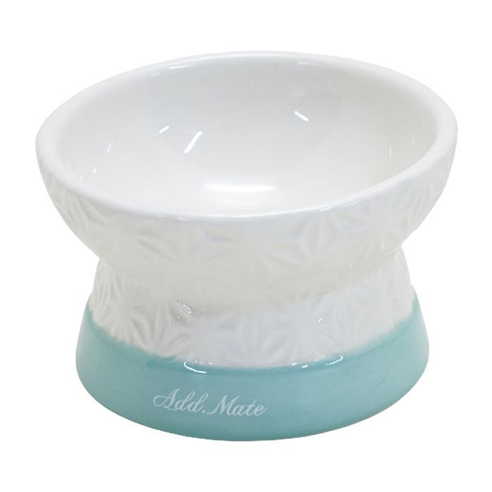 Add.Mate アドメイト 犬用食器 フードが食べやすい脚付き陶器食器 S