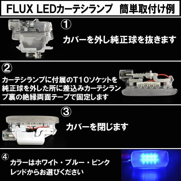ランドクルーザー プラド 120系 150系 LED カーテシランプ ホワイト