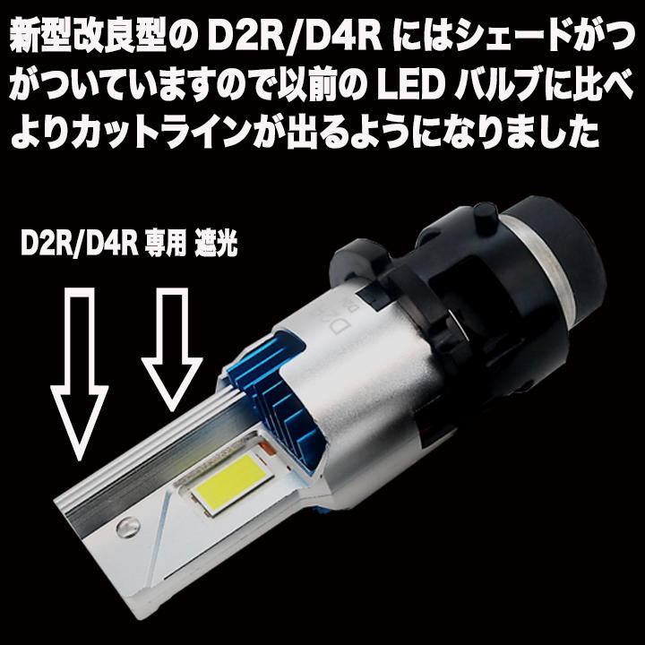 アルファード ヴェルファイア 10系 20系 ポン付け LEDヘッドライト D2S