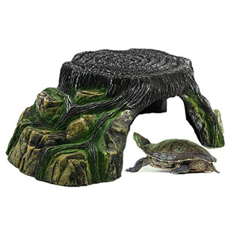 100 の保証 Heizi 爬虫類 両生類 シェルター 亀 浮島 ヤドカリ イモリ 隠れ家 カメ 陸地 レオパ 水槽 飼育 ケージ 大サイズ 最適な価格 Turningheadskennel Com