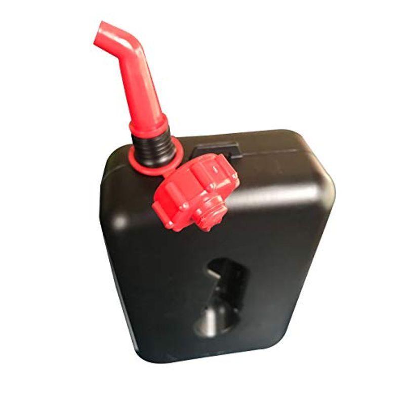 ガソリン オイル 灯油 ホワイトガソリン 携行缶 ジェリ缶 ボトル 給油 ノズル 付属 サドルバッグ 車載