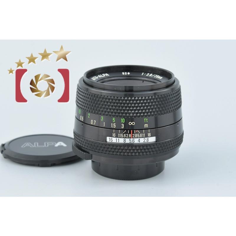 レア？　ALPA 135mm f2.8 m42マウント 中古】ALPA アルパ AUTO-ALPA 28mm f/2.8 M42マウント : 中古カメラの