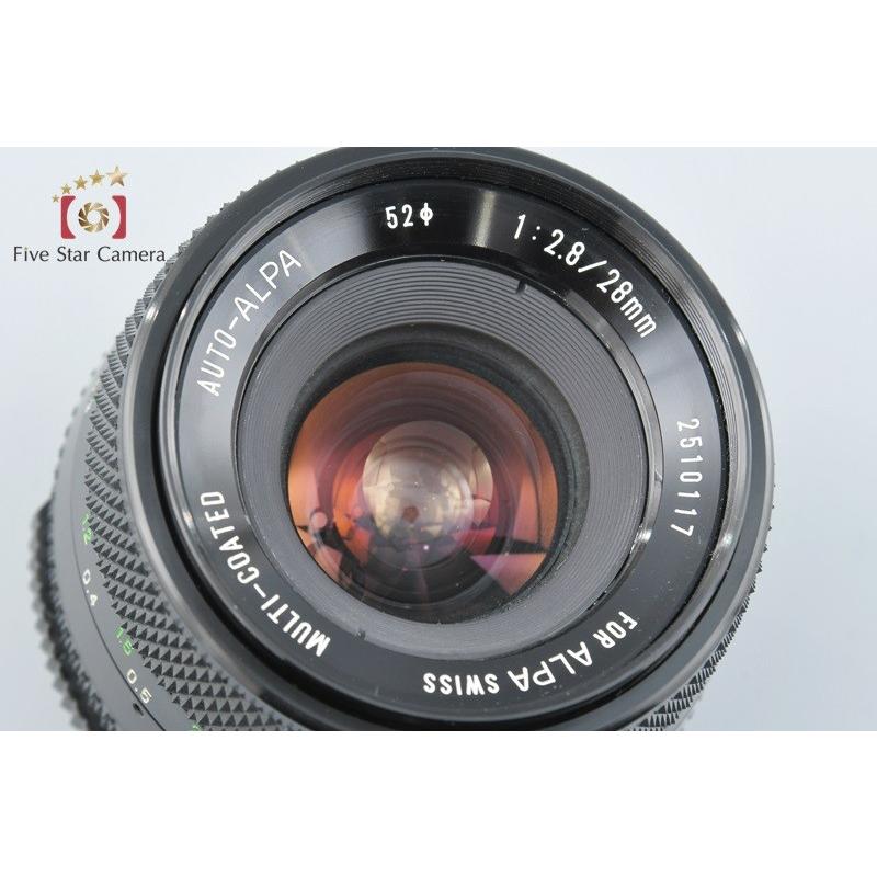 中古】ALPA アルパ AUTO-ALPA 28mm f/2.8 M42マウント : 中古カメラの