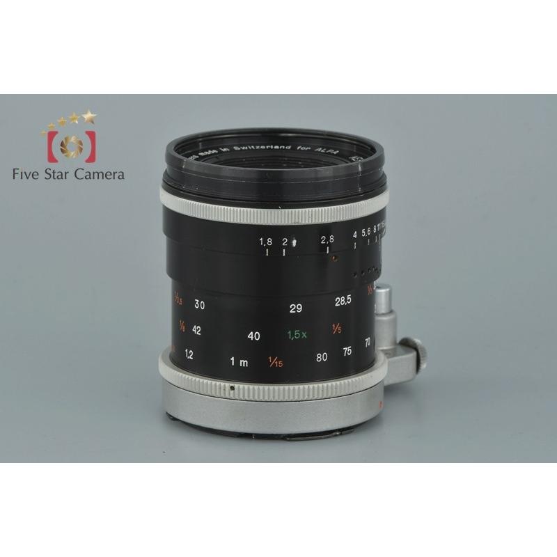 【中古】(アルパ) ALPA MACRO SWITAR 50/1.8 AR BK 中古)ALPA (アルパ) ケルン マクロスイター 50mm F1.8 AR(黒鏡筒