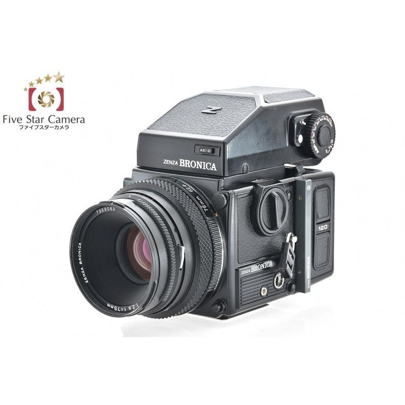 中古】BRONICA ブロニカ ETR-Si AE-II ファインダー付属 + ZENZANON