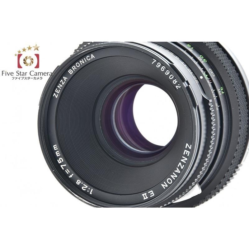 中古】BRONICA ブロニカ ETR-Si AE-II ファインダー付属 + ZENZANON