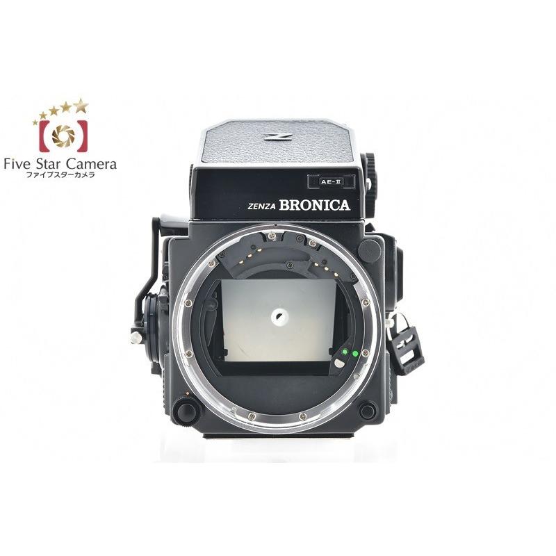 中古】BRONICA ブロニカ ETR-Si AE-II ファインダー付属 + ZENZANON