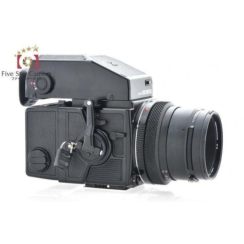 中古】BRONICA ブロニカ ETR-Si AE-II ファインダー付属 + ZENZANON