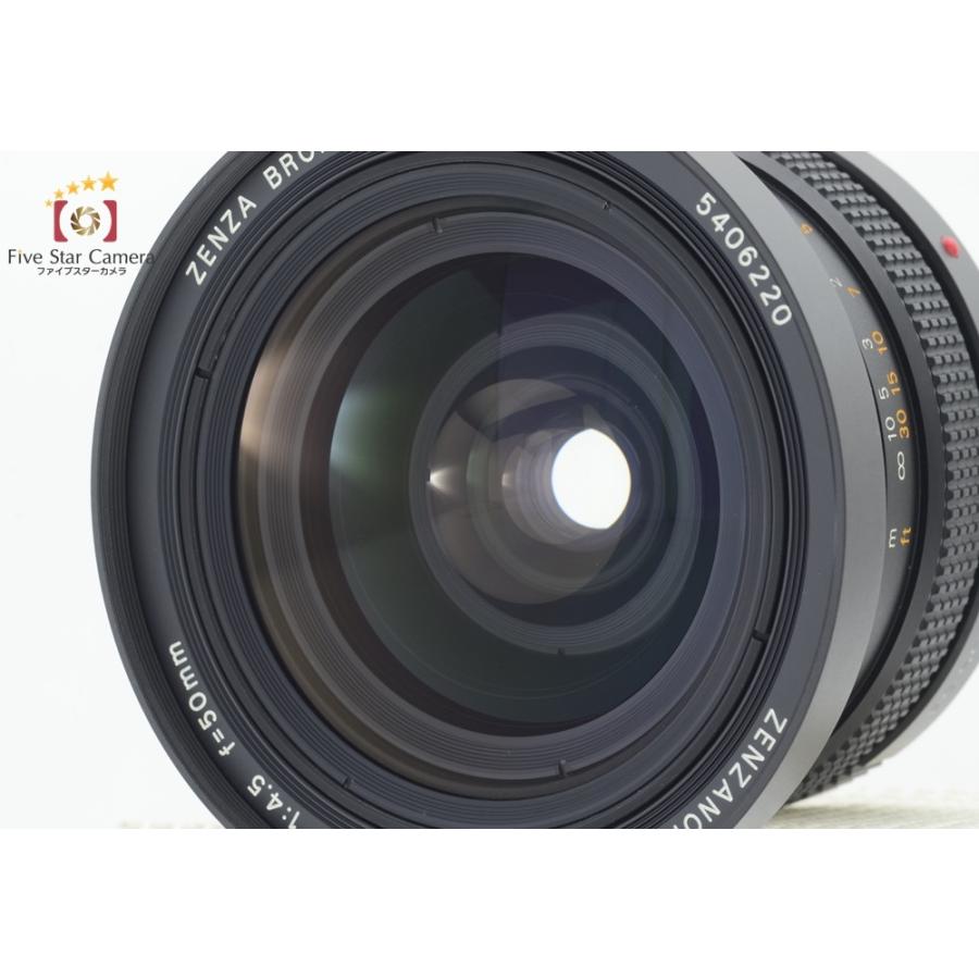 ゼンザブロニカ ZENZANON PG 50mm F4.5 GS-1用 ［ジャンク品