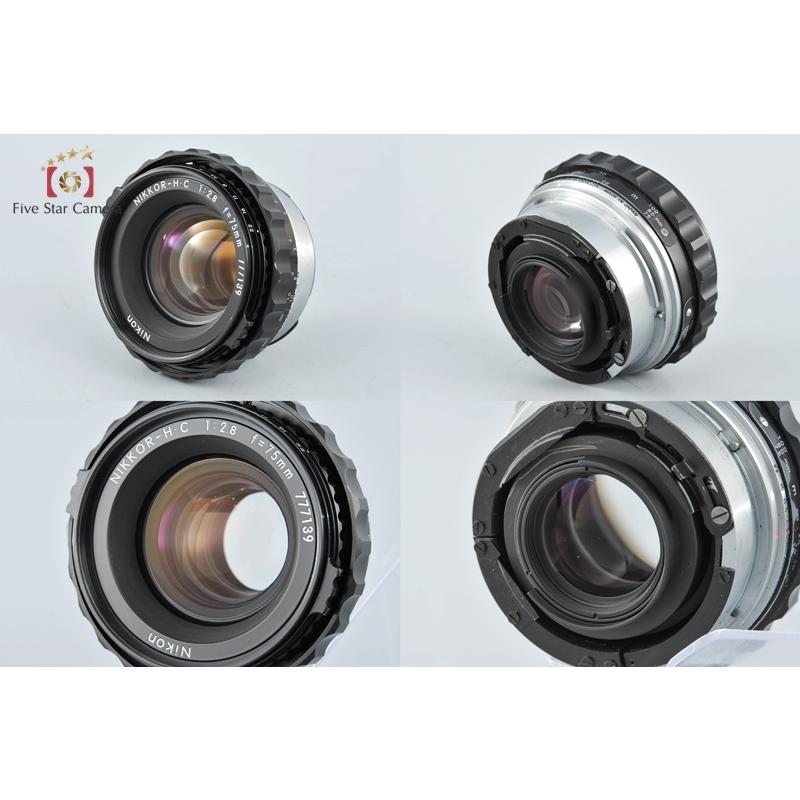 中古】ZENZA BRONICA ゼンザブロニカ EC-TL ブラック + Nikon NIKKOR