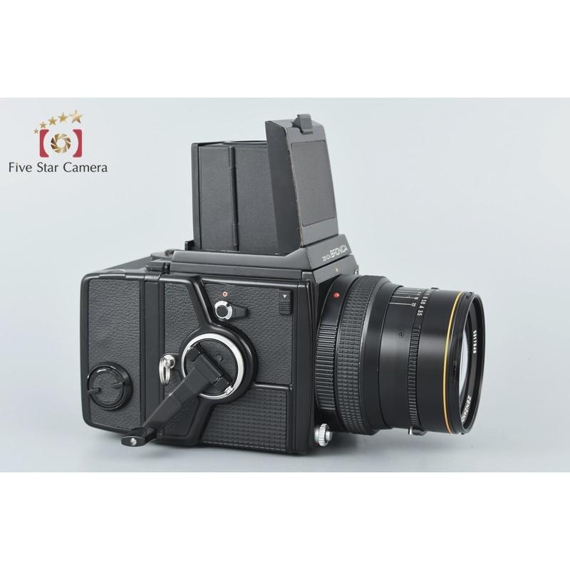 中古】BRONICA ブロニカ SQ + ZENZANON-S 50mm f/3.5 : 中古カメラの