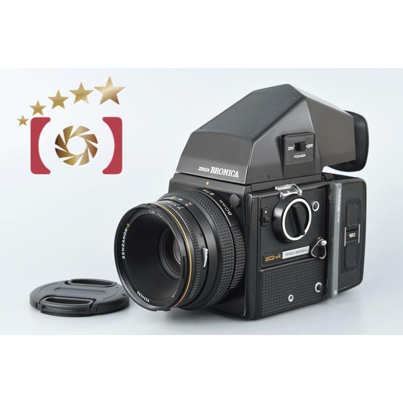 超歓迎された】 ZENZA BRONICA ゼンザブロニカ SQ-A + ZENZANON-S 80mm