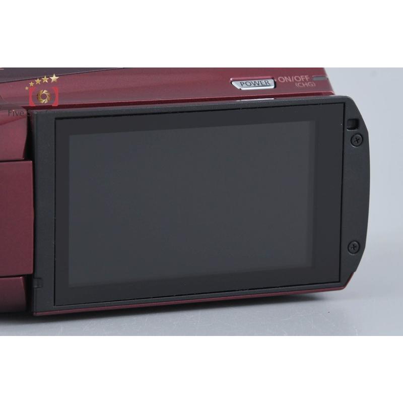 中古】Canon キヤノン iVIS HF M51 レッド ビデオカメラ 元箱付き