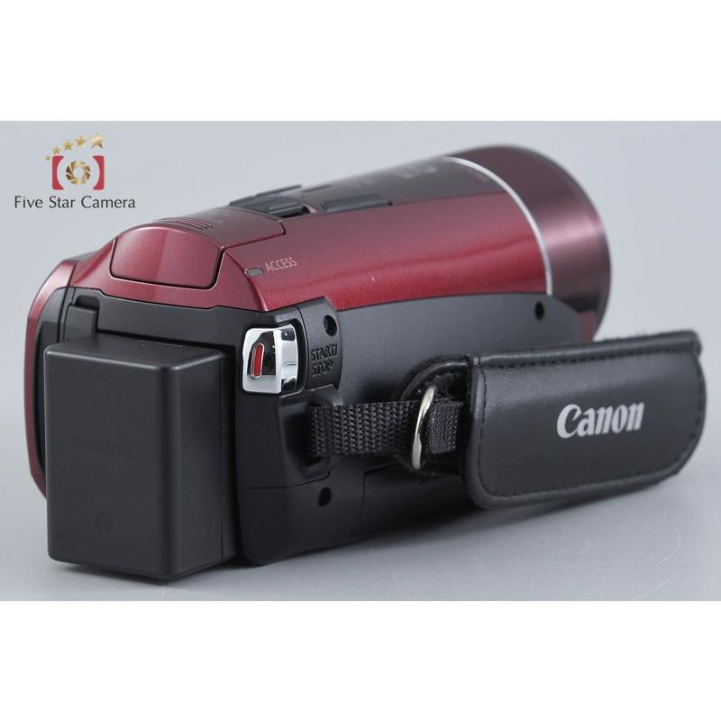 中古】Canon キヤノン iVIS HF M51 レッド ビデオカメラ 元箱付き iVIS 